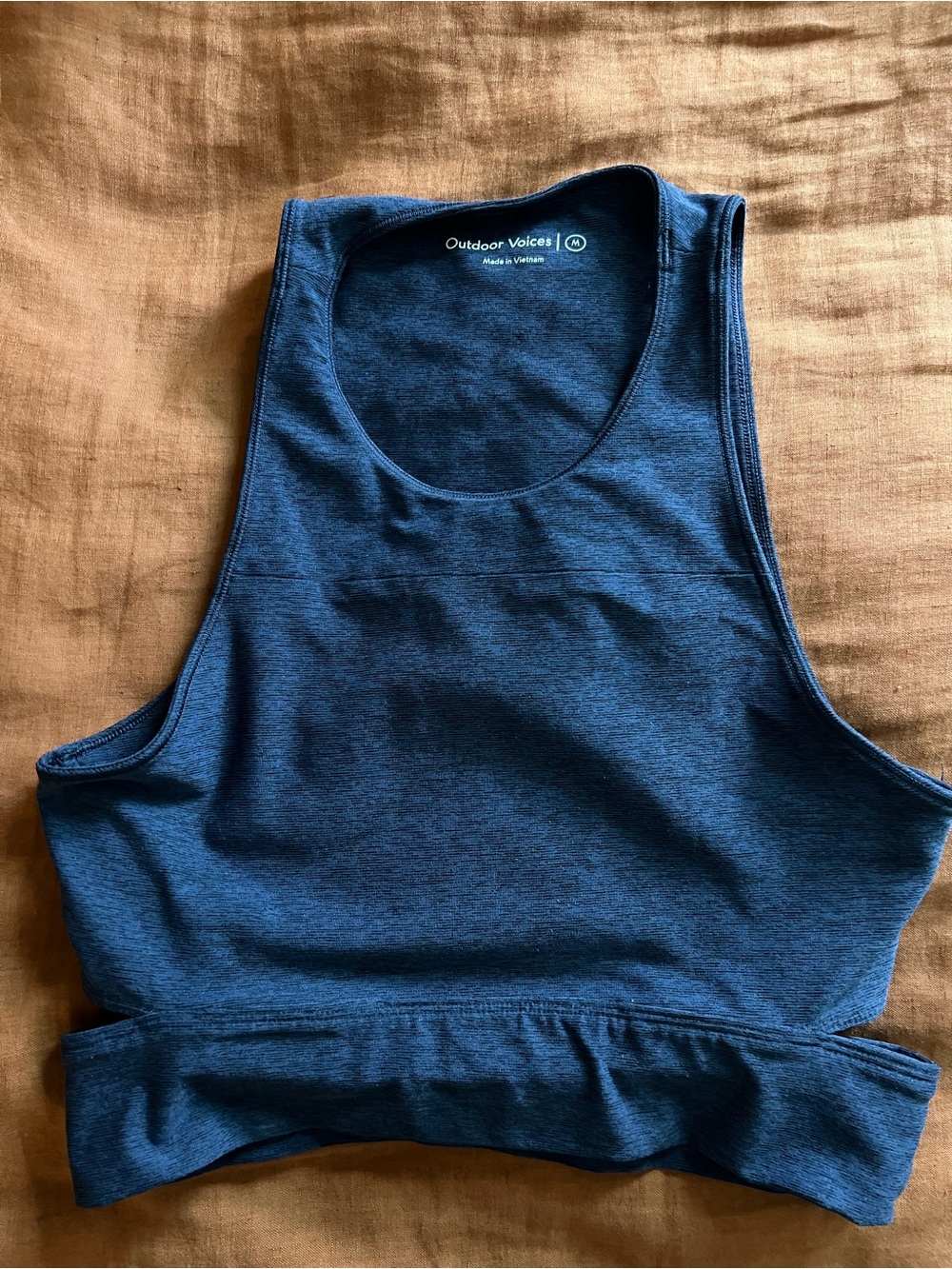 Outdoor Voices Dark Navy Performance Tank Top
